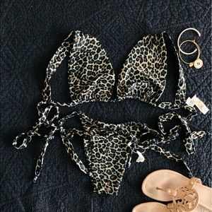 Lagos Bikinis Leopard Bex Set